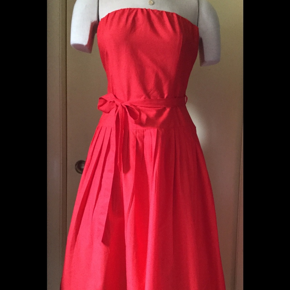 Strapless Comfy Cotton Dress